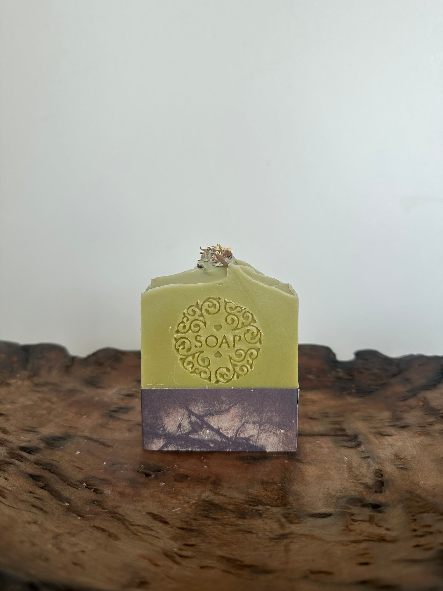 soap - green clay               patchouli & eucalyptus