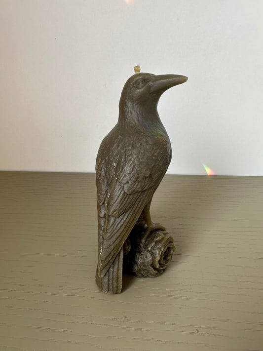 messenger crow candle