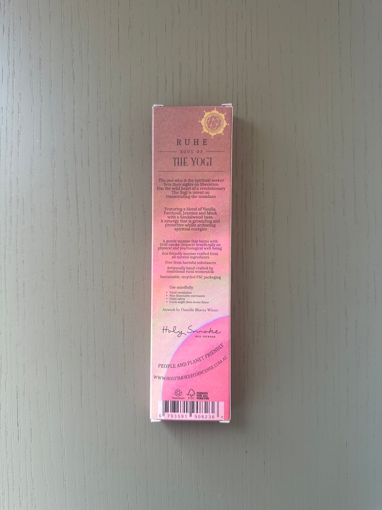 incense sticks - ‘yogi’ by holy smoke