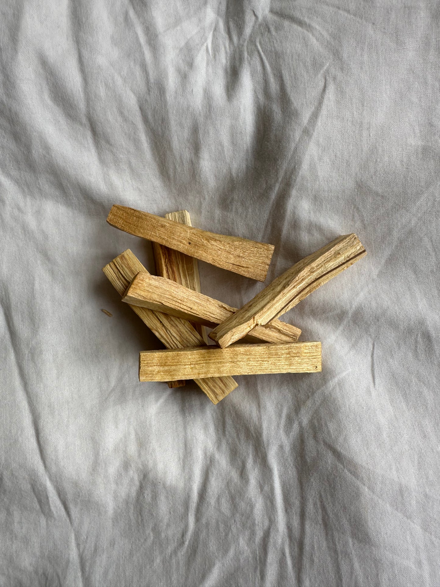 smudging - palo santo