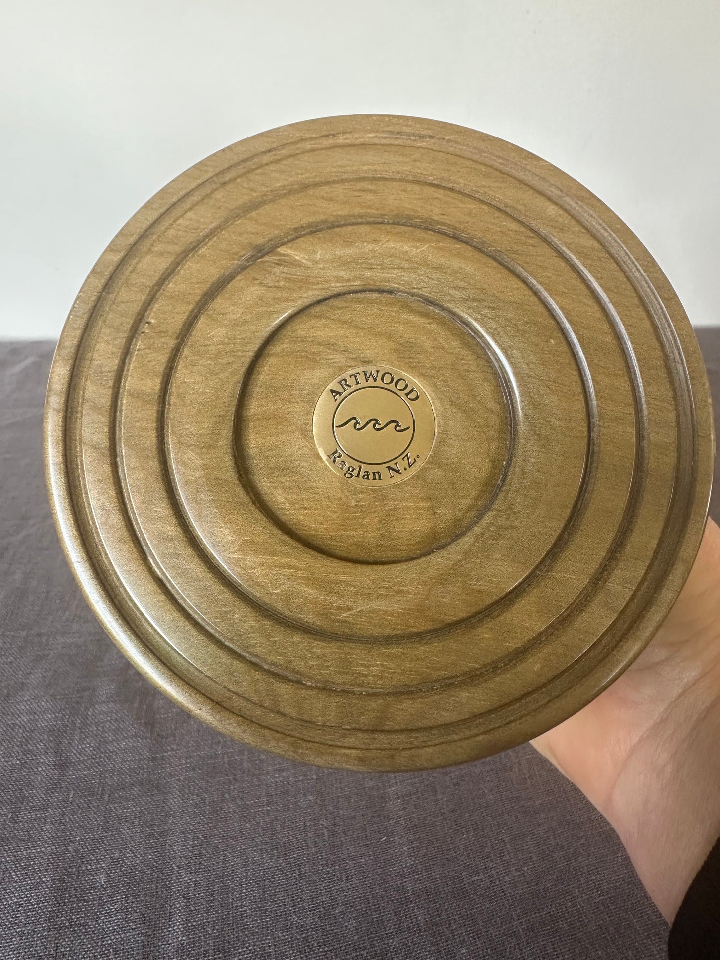 nz swamp kauri candle stand