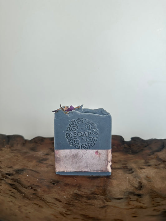 soap - indigo powder        bergamot