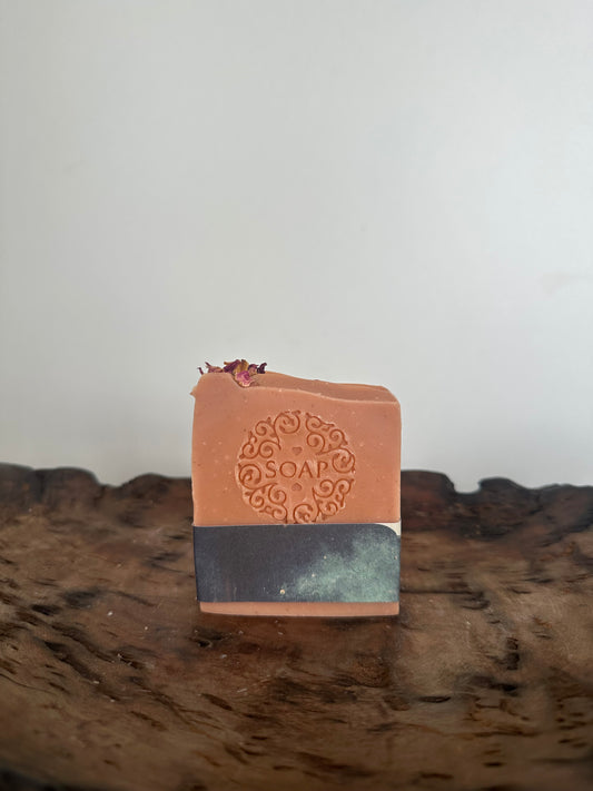 soap - rose clay with                        rose fragrance