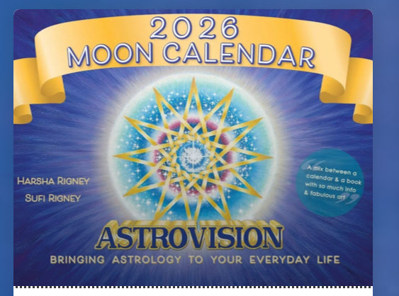 moon calendar - by astrovision nz