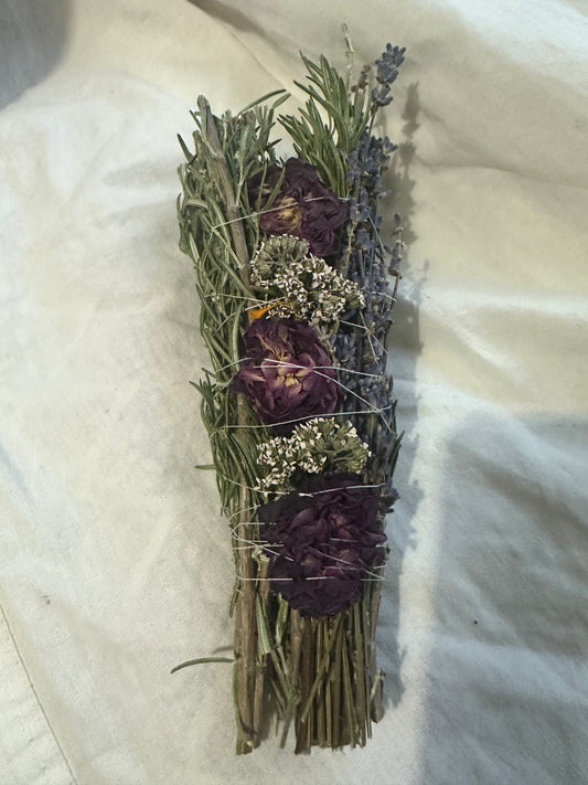 smudging wand - rosemary & lavender